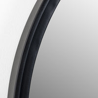 Olivia's Nordic Living Collection - Mo Round Mirror in Black