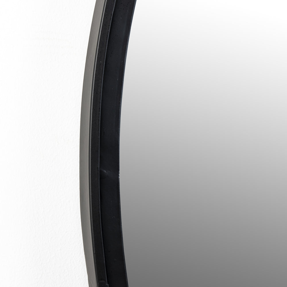 Olivia's Nordic Living Collection - Mo Oval Mirror in Black