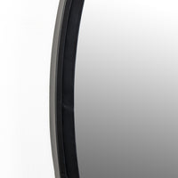 Olivia's Nordic Living Collection - Mo Oval Mirror in Black