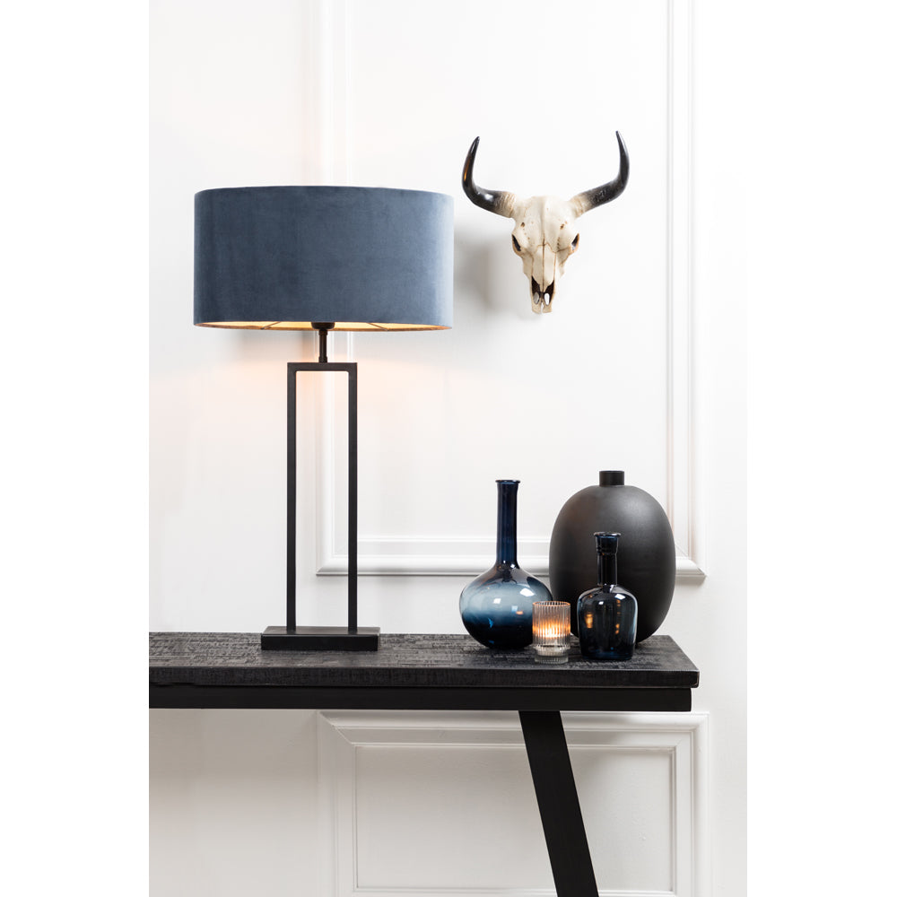 Light & Living Shiva Table Lamp Base Matt Black