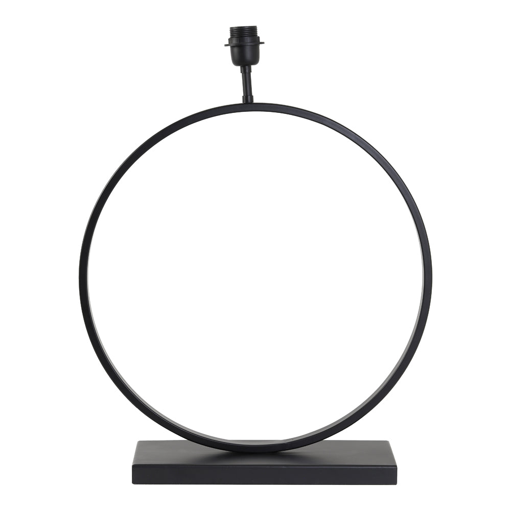 Light & Living Liva Table Lamp Base Matt Black