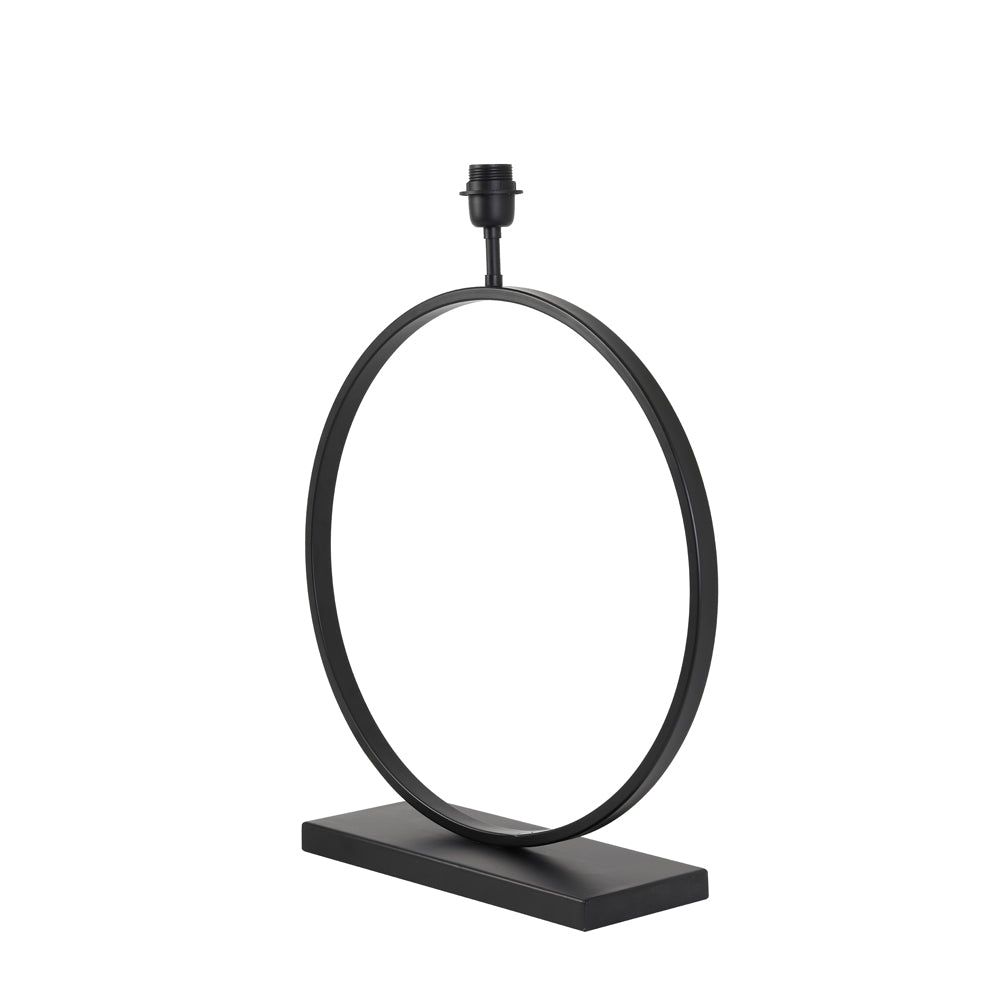 Light & Living Liva Table Lamp Base Matt Black