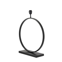 Light & Living Liva Table Lamp Base Matt Black