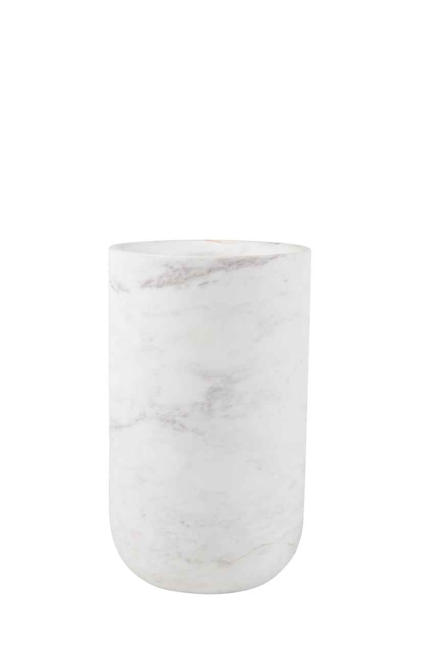 Zuiver Fajen Marble Vase White