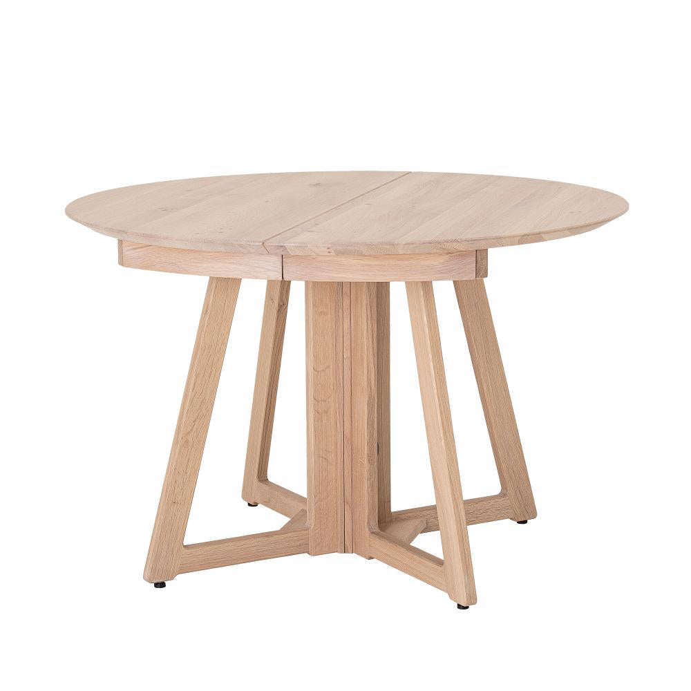 Bloomingville Owen Extending Dining Table in Natural Oak