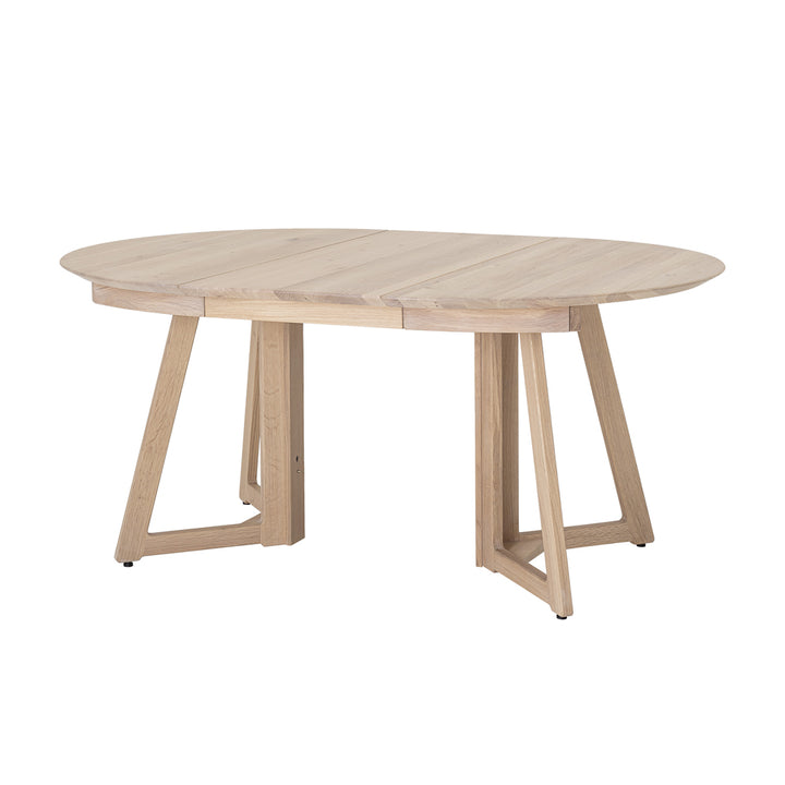 Owen Extending Round Dining Table - Natural Oak Bloomingville 2