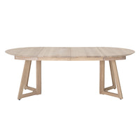 Bloomingville Owen Extending Dining Table in Natural Oak