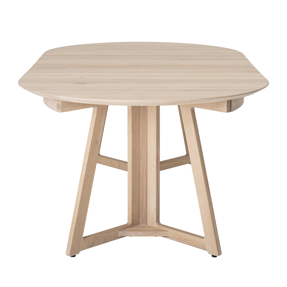 Bloomingville Owen Extending Dining Table in Natural Oak