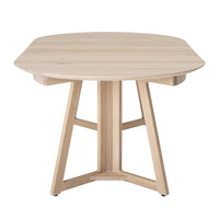 Bloomingville Owen Extending Dining Table in Natural Oak