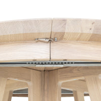 Bloomingville Owen Extending Dining Table in Natural Oak