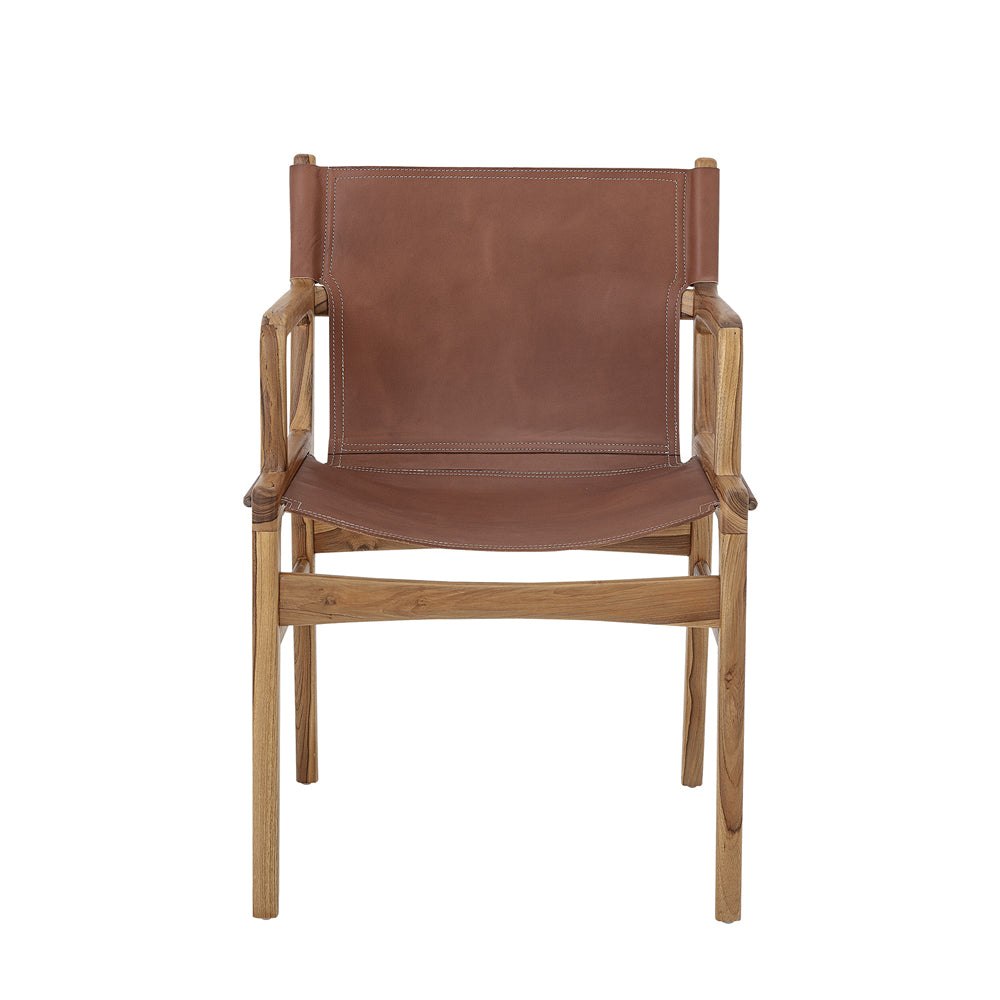 Ollie Lounge Chair - Brown Bloomingville 1