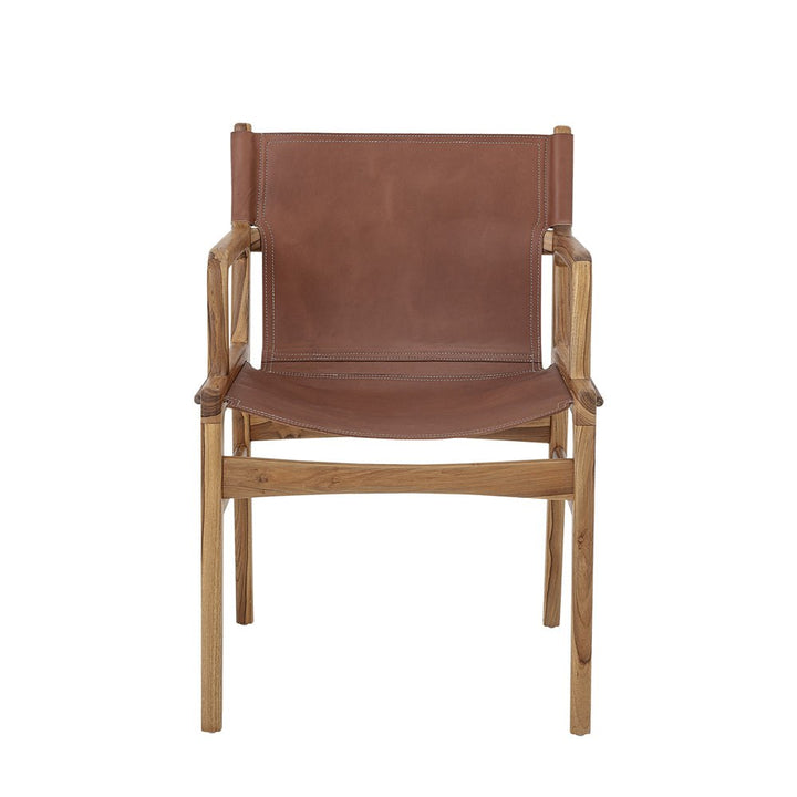 Ollie Lounge Chair - Brown Bloomingville 1