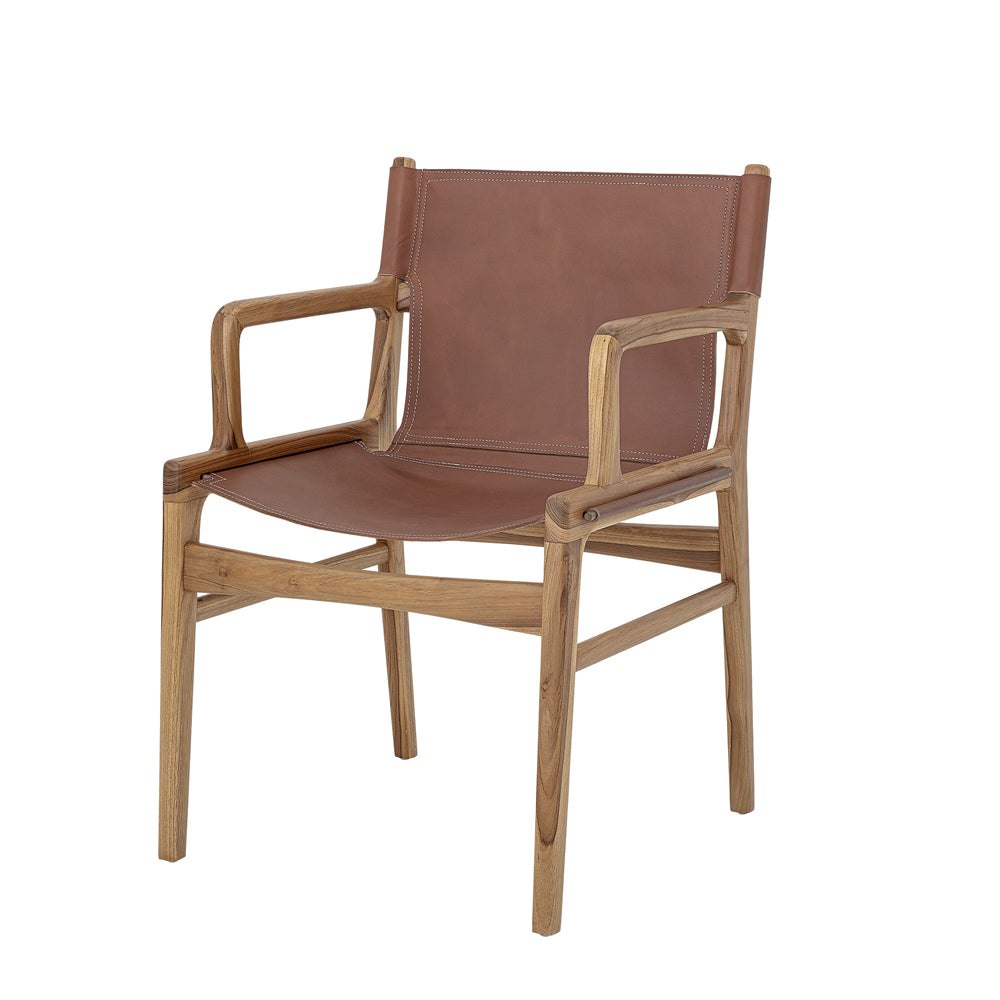 Ollie Lounge Chair - Brown Bloomingville 2