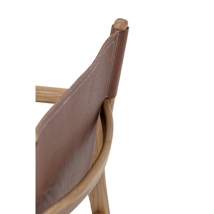 Ollie Lounge Chair - Brown Bloomingville 3