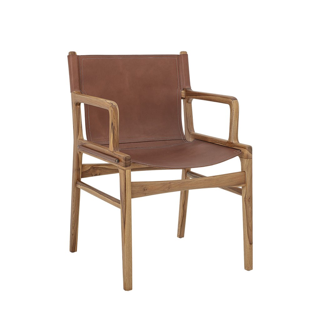 Ollie Lounge Chair - Brown Bloomingville 4