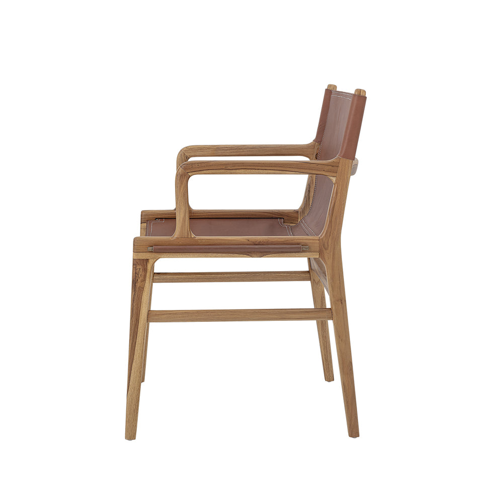 Ollie Lounge Chair - Brown Bloomingville 5