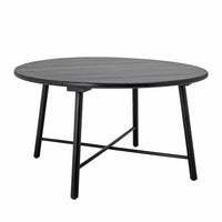 Bloomingville Lope Dining Table in Black Acacia Wood