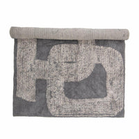 Bloomingville Addo Cotton Rug in Grey