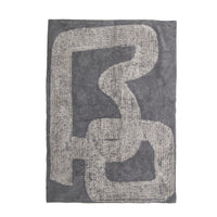 Bloomingville Addo Cotton Rug in Grey