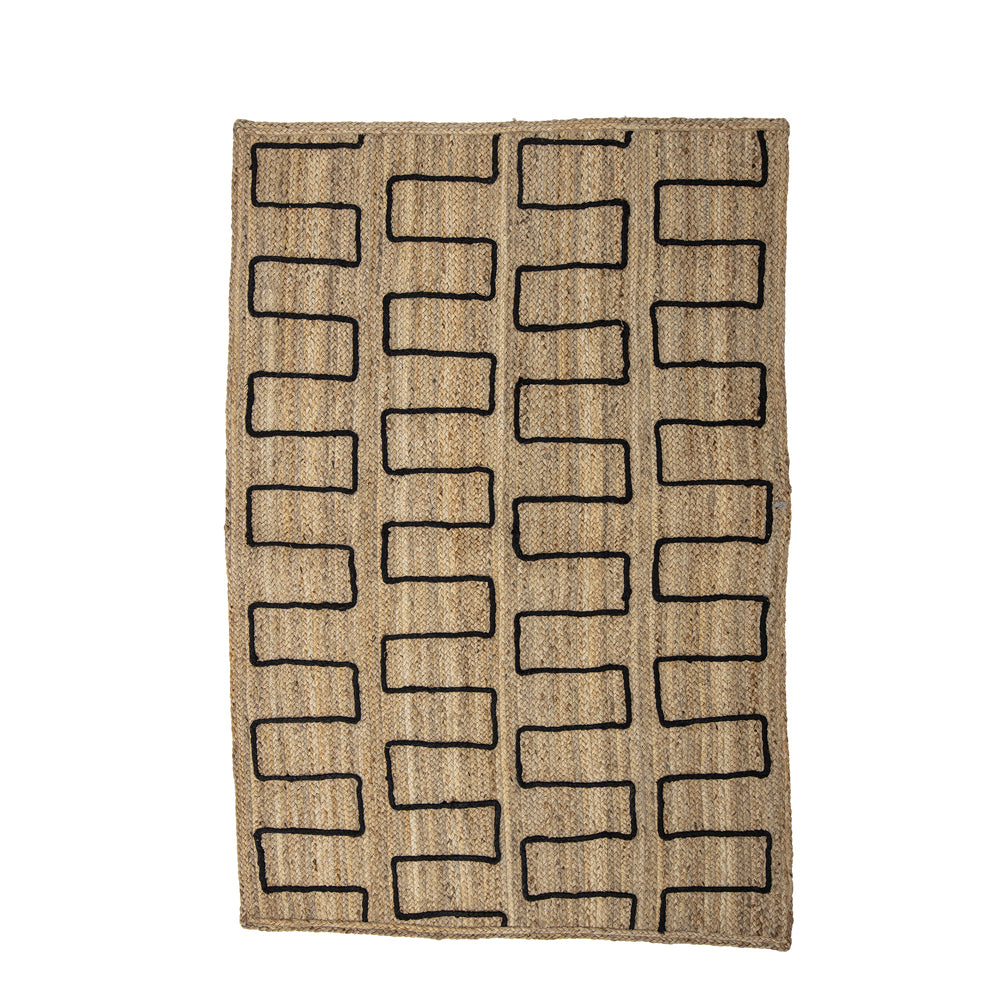 Bloomingville Dell Jute Rug in Brown