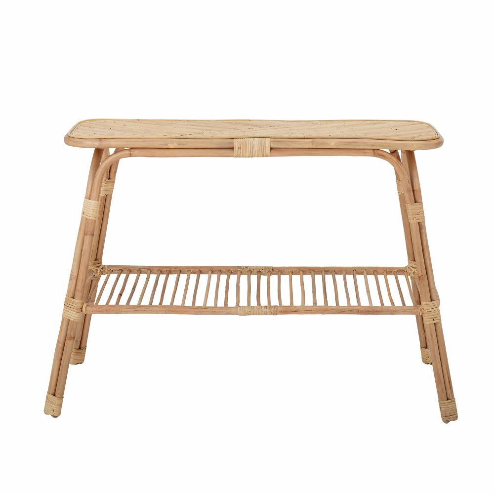 Bloomingville Thenna Console Table in Natural Rattan