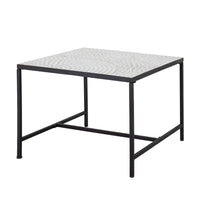 Bloomingville Niah Coffee Table in White Stone