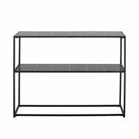 Bloomingville June Console Table in Black Stone