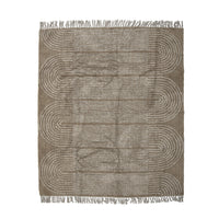 Bloomingville Zeynep Rug in Brown Cotton