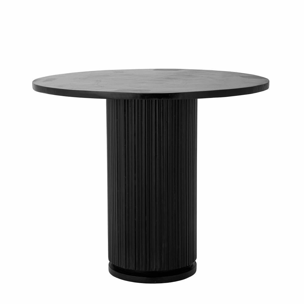Porto Dining Table - Black Mango Wood Bloomingville 1