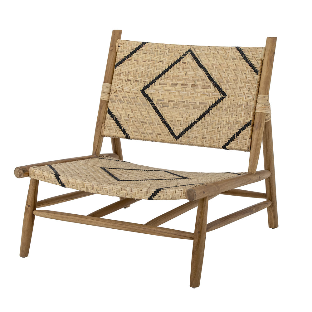 Bloomingville Lennox Lounge Chair in Natural Teak