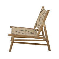 Bloomingville Lennox Lounge Chair in Natural Teak