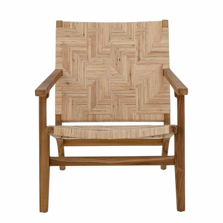 Mills Lounge Chair - Brown Rattan Bloomingville 1