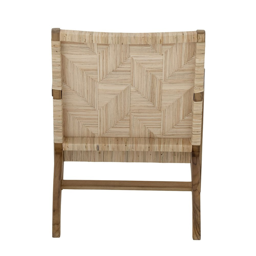 Mills Lounge Chair - Brown Rattan Bloomingville 5