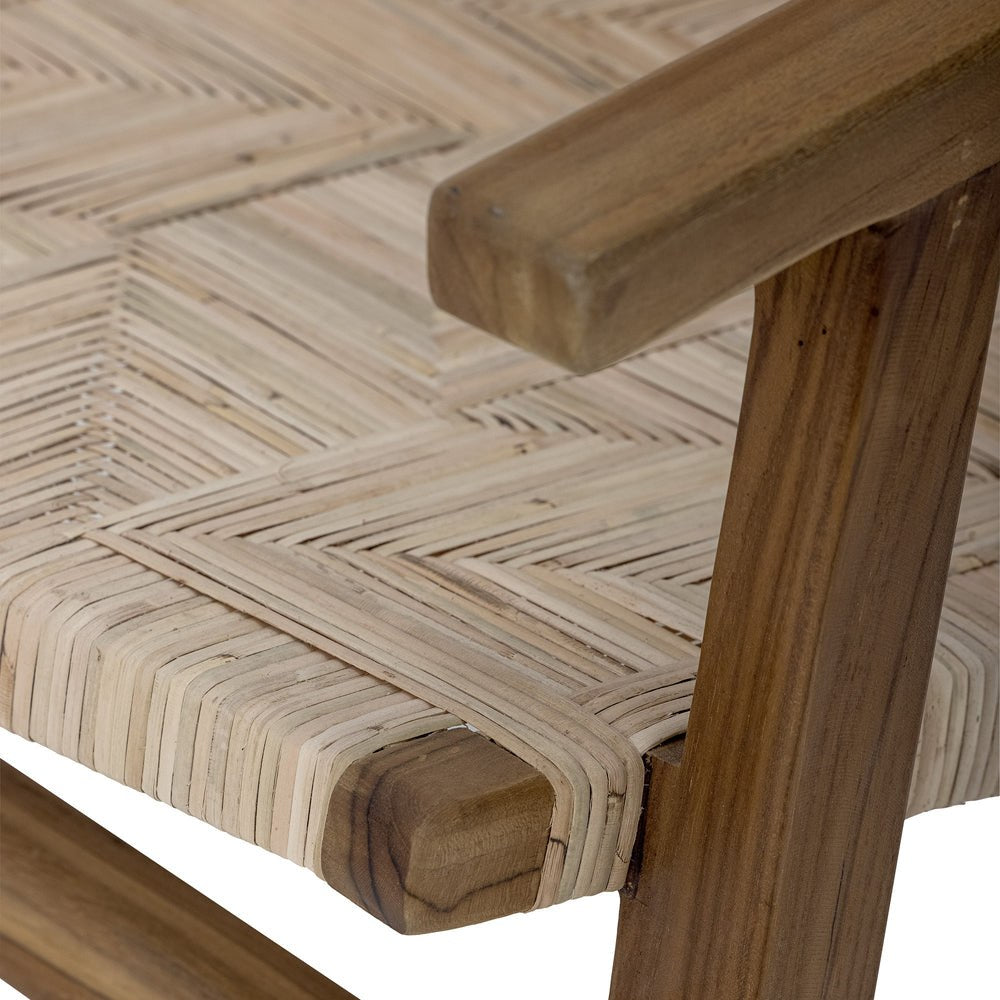 Mills Lounge Chair - Brown Rattan Bloomingville 7