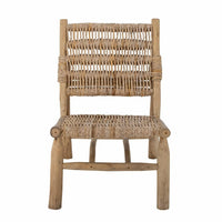 Bloomingville Ruthy Lounge Chair in Natural Teak