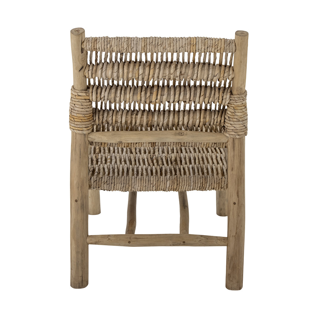 Bloomingville Ruthy Lounge Chair in Natural Teak