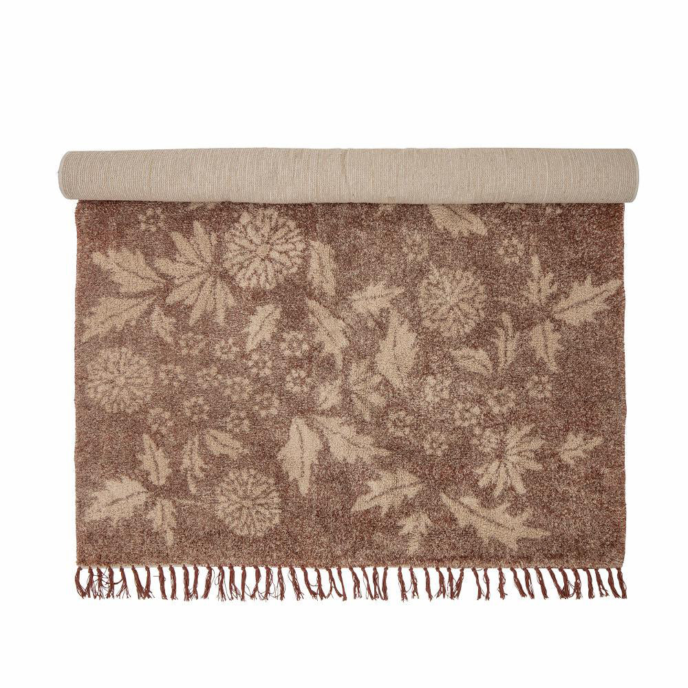 Malu Cotton Rug - Brown Bloomingville 2