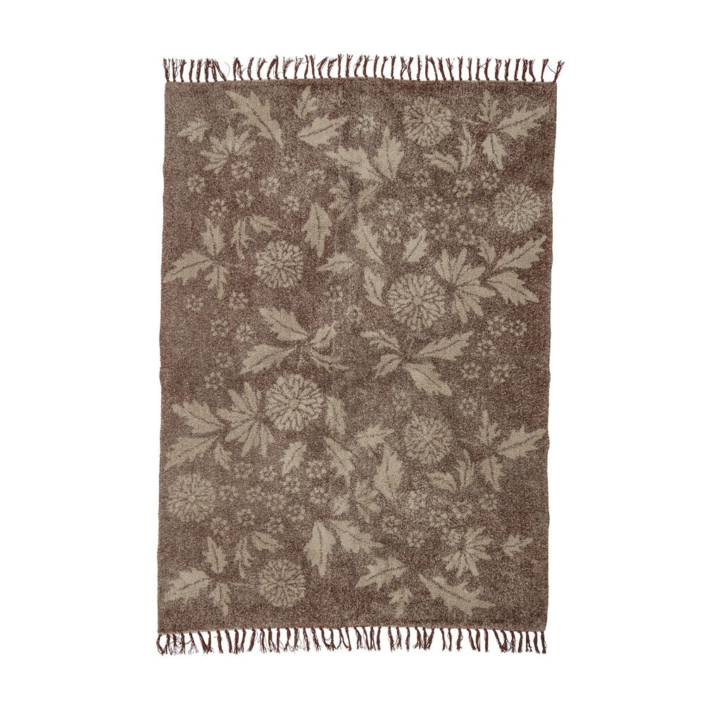 Malu Cotton Rug - Brown Bloomingville 1
