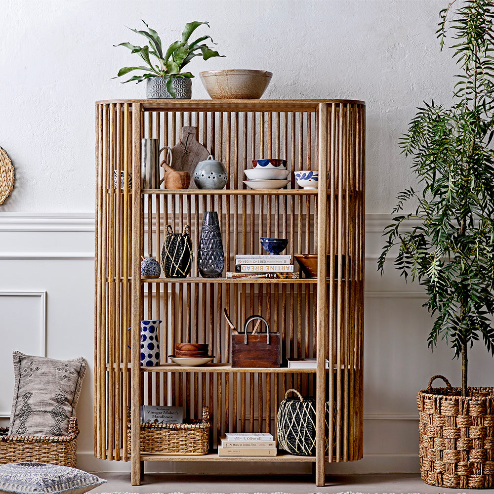 Bloomingville Sali Bookcase in Brown Mango Wood