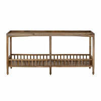 Bloomingville Sali Large Console Table in Brown Mango Wood