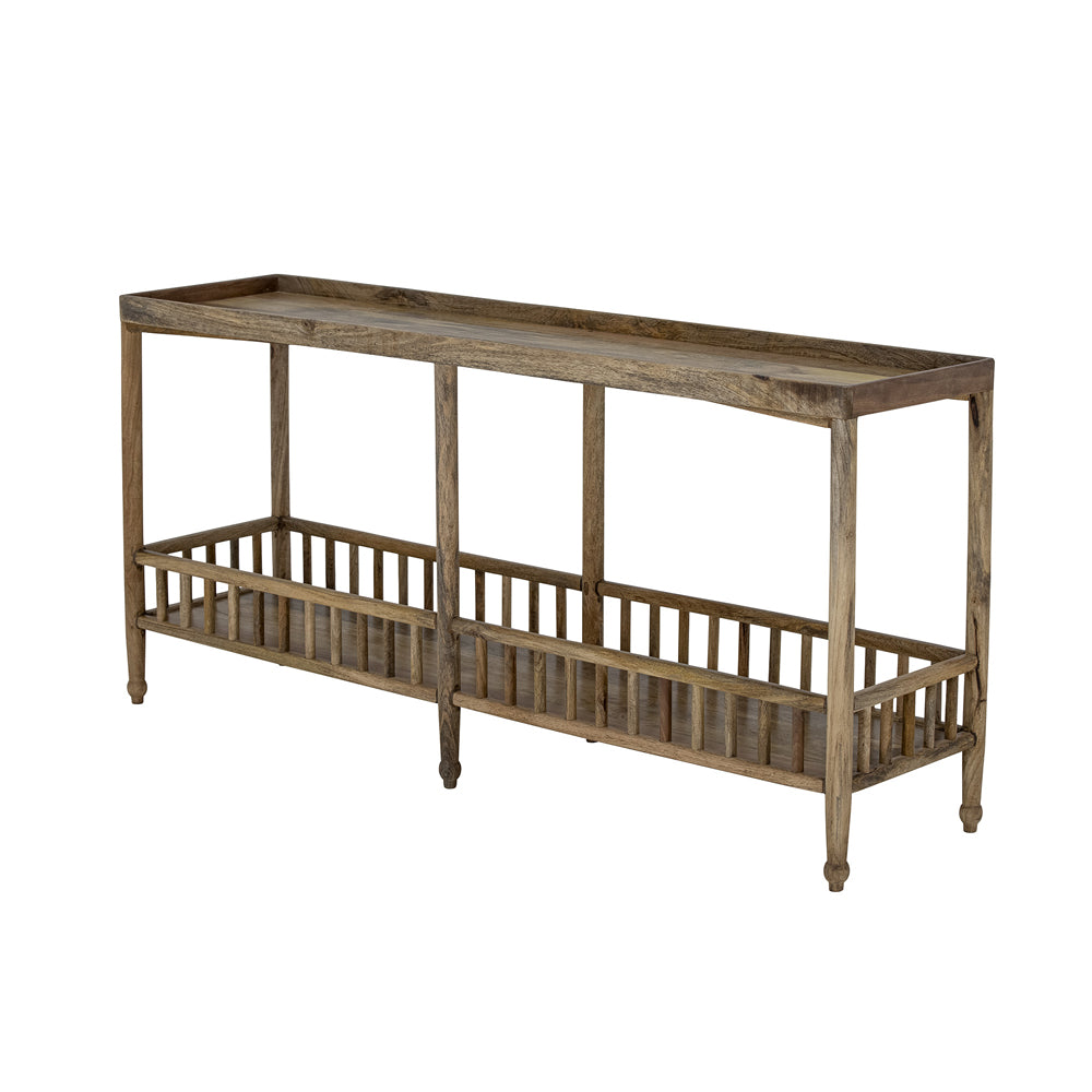 Bloomingville Sali Large Console Table in Brown Mango Wood