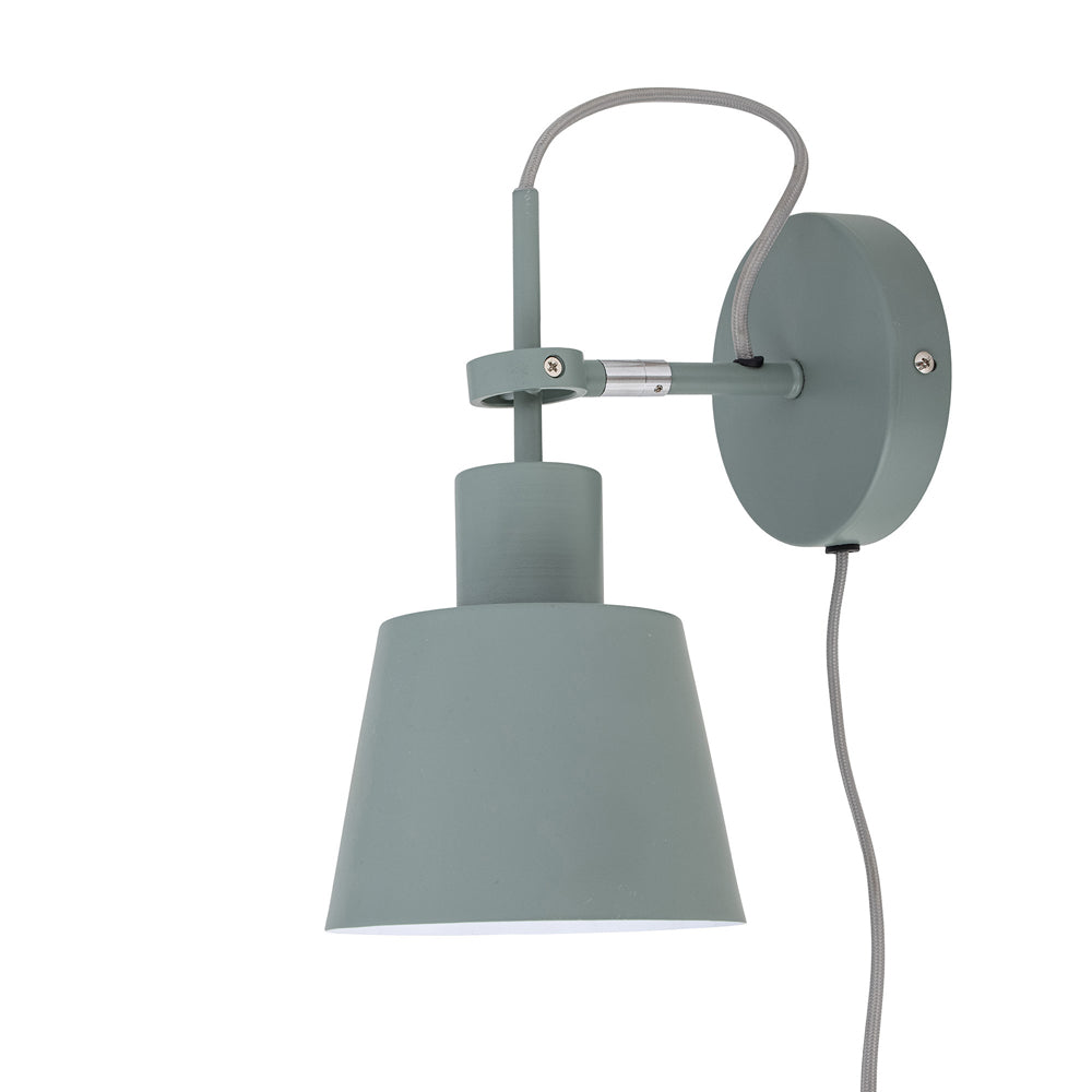 Bloomingville Filine Wall Lamp in Green Iron Olivia's