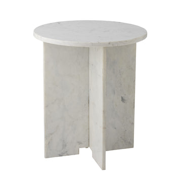 Bloomingville Jasmia Sidetable in White Marble