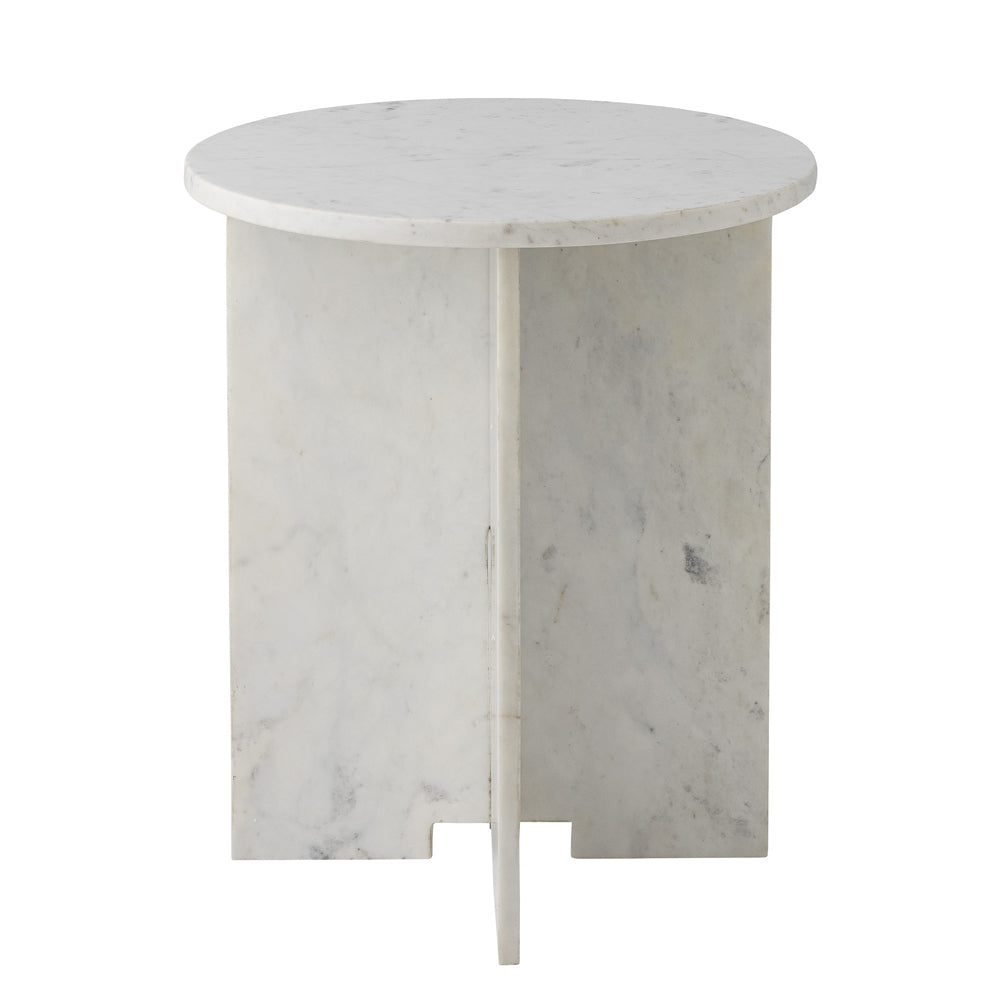 Bloomingville Jasmia Sidetable in White Marble