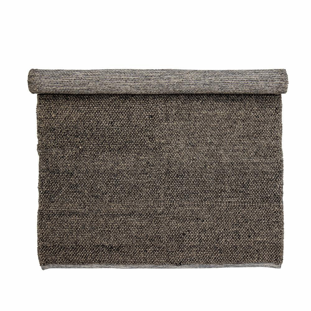 Bloomingville Madeleine Wool Rug in Grey