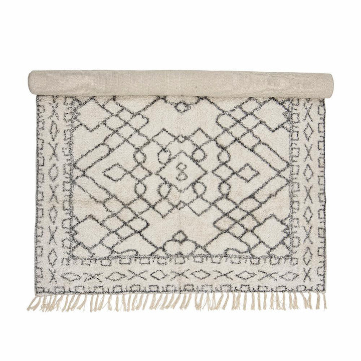 Jaqueline Cotton Rug - White Bloomingville 2