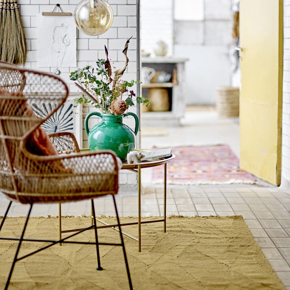 Zola Rug - Brown Wool Bloomingville 2