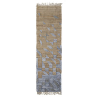 Bloomingville Vikka Rug in Blue Jute