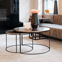 Richmond Asher Champagne Gold Coffee Table