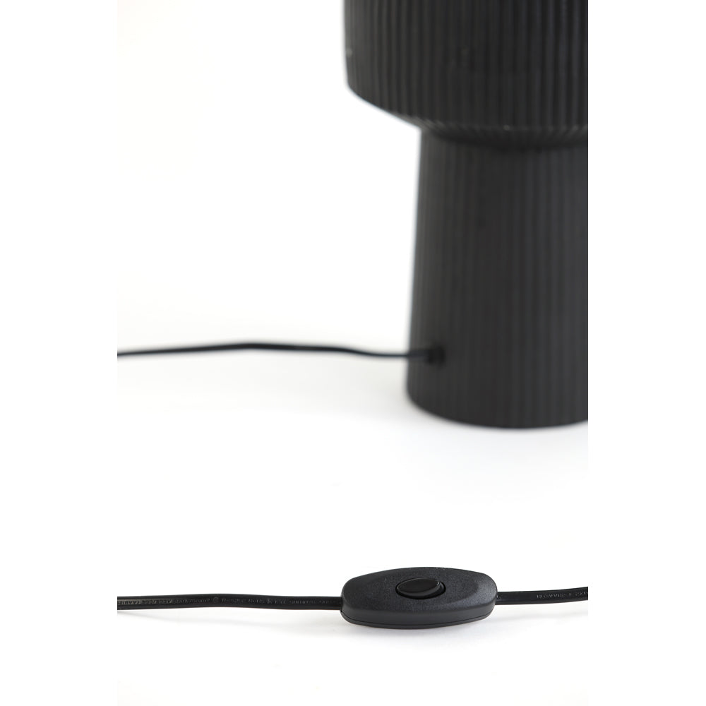 Light & Living Briska Table Lamp Base Matt Black